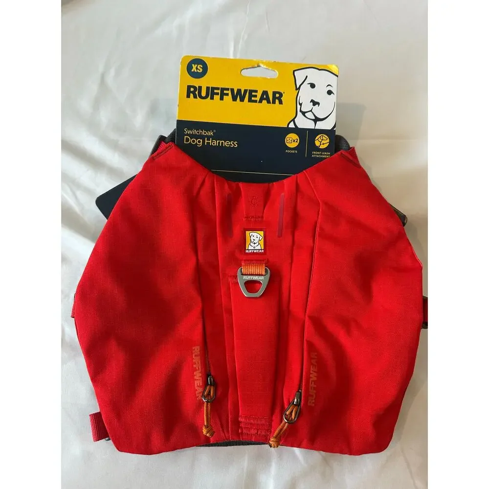Ruffwear switchbak, dog harness XSsize red